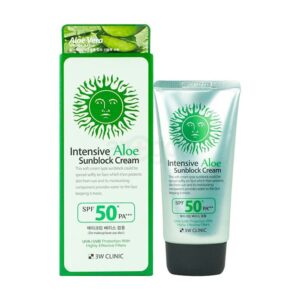 3W CLINIIC INTENSIVE ALOE UV SUN BLOCK 70ML
